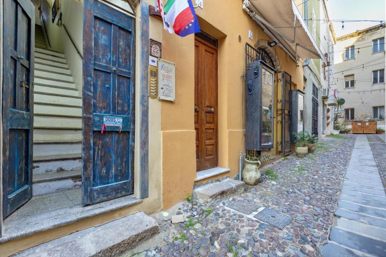 Alghero Old Town Apartment Steps To Sea And Scenic Ramparts Eksteriør billede